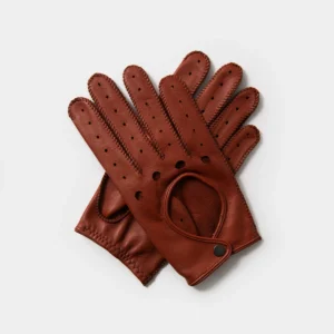 targa hand stitched leather driving gloves